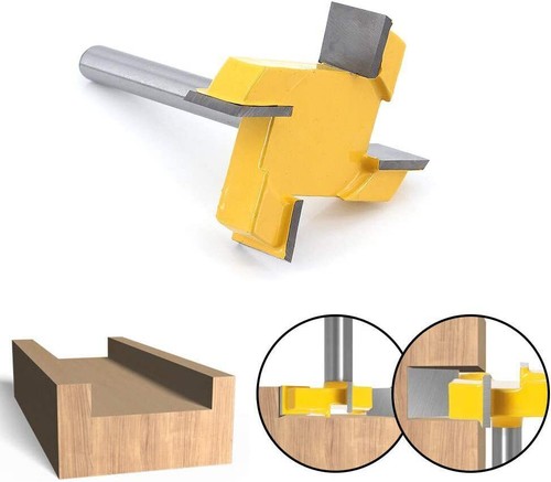 4 Flöten Planfräser Oberfräse Schnittdurchmesser 8mm Schaft Hobelfräser Werkzeug - Bild 12 von 15