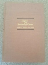 English for Speakers of Khmer Franklin Huffman Hardcover Cambodian Linguistics
