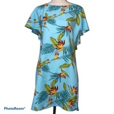 charming charlie medium womens dress floral print tie back