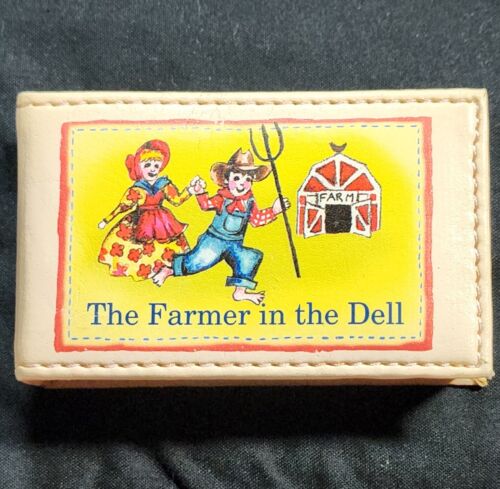 The Farmer in the Dell rare mini scenery wind up music box nursery ryme - 第 1/7 張圖片