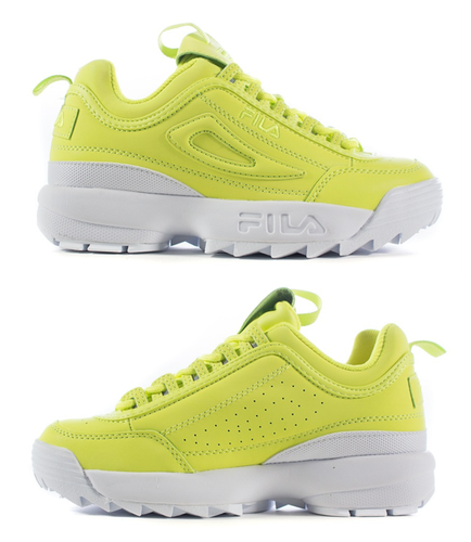 fila platform trainers womens