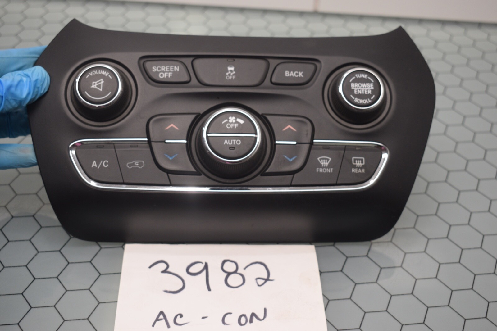 2014 Jeep Cherokee AC and Heater Control Used Stock #3982-AC