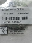 Coin Auction #51. One 1974-D Eisenhower Dollar — photo 4
