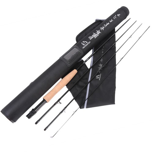 Maxcatch Black Star Fly Fishing Rod Fast Action, IM10 Carbon Fiber 4/5/6/7/8wt - Picture 8 of 12