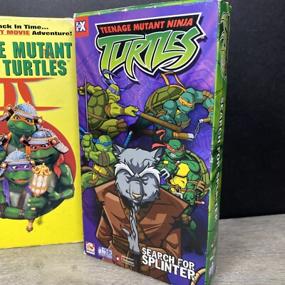 Teenage Mutant Ninja Turtles VHS. Lot Of 4 | eBay