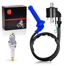 Ignition Coil & Spark Plug For Honda CRF450R 2002-2008 30500-MEB-671 IFR7L11