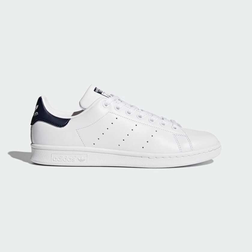 Adidas Originals Stan Smith Zapatillas en Blanco y Azul Los Tallas Limited Stock