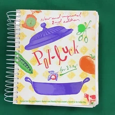 Pot Luck Cookbook Marshall Fields Dayton Hudson Company Employee 1993 SEE INDEX