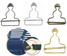 30/35/40mm Dungaree Buckle with Adjustable Slider Bar for Jacket Handbags Coats