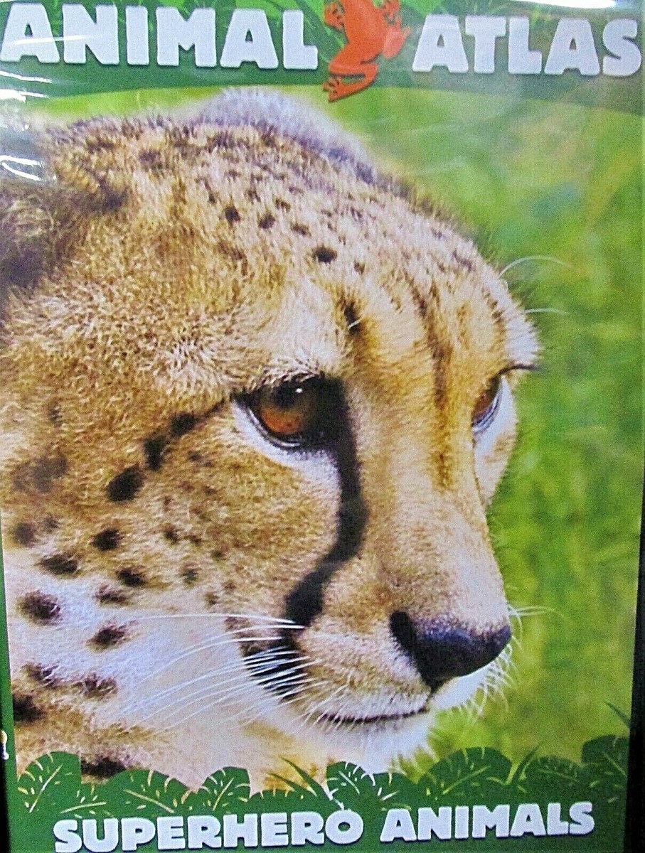 Animal Atlas:Super Hero Animals NEW DVD,Educational Kids age 4up