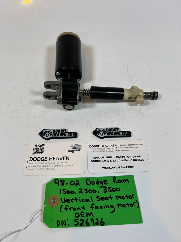 Dodge Ram 1500-3500 1998-2002 fabricante de equipos originales motor de asiento vertical (motor orientado delantero) Foto 3 de 4