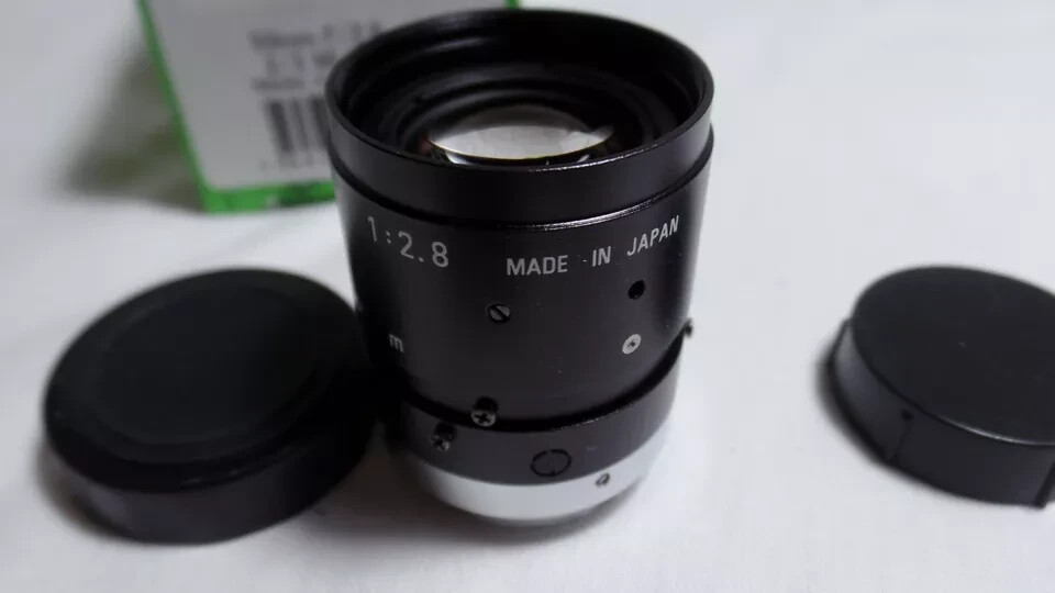 g Vintage Cosmicar Pentax F2.8/50mm M25 Japan Lens C-mount C35001