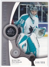 2005-06 SP Game Used DIMITRI PATZOLD rookie card #182