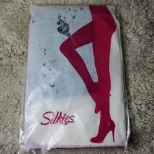 Silkies Regular Sheer Knee Hi Off Black 9338/2020AOB New In Bag
