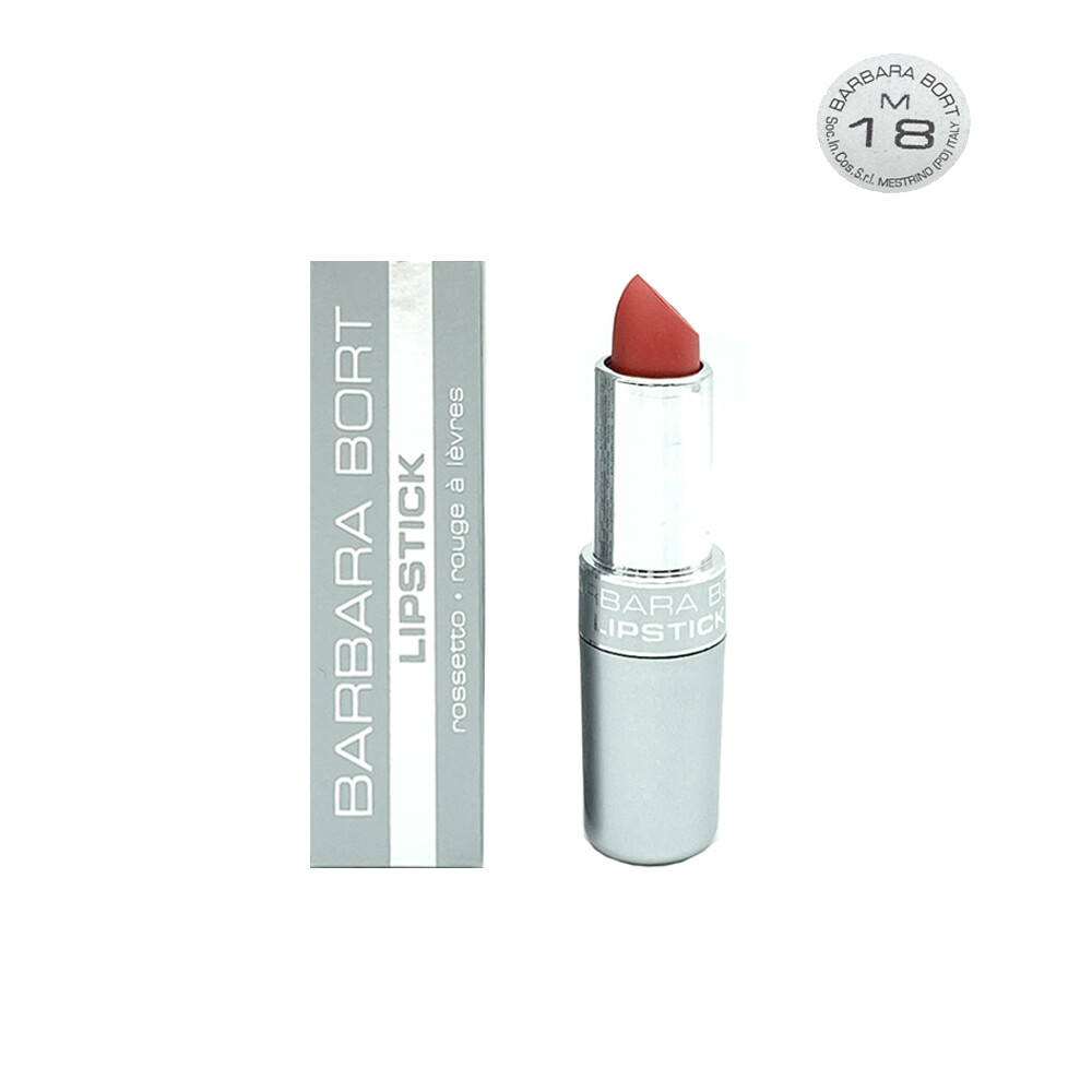 BARBARA BORT LIPSTICK ROUGE A LEVRE ROSSETTO BRILLANTE LUCIDO E COPRENTE 18M 4,