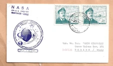 APOLLO AS 204 SANTIAGO CHILE TRACKING  STA   SPACE COVER NASA