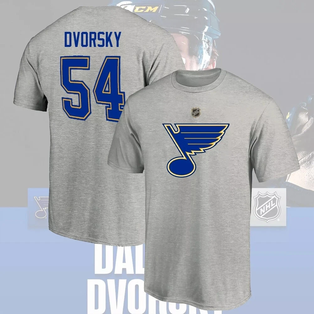Welcome Dalibor Dvorsky #54 St Louis Blues 2025 Player Name & Number Fans