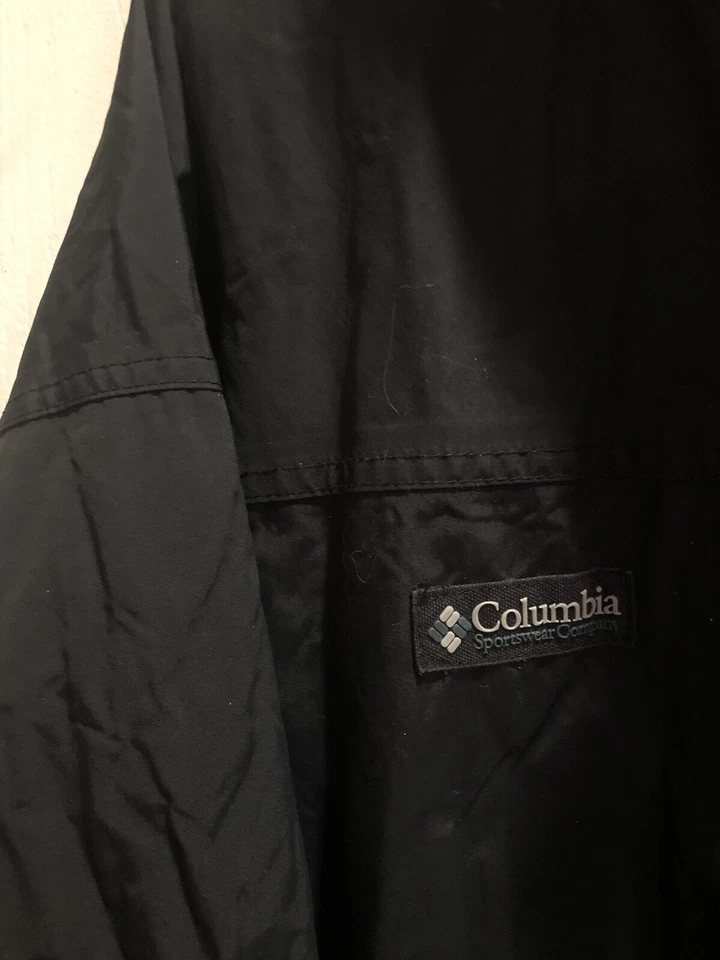 Vintage Colombia Black Red Bugaboo Jacket Size L Men 3 In 1 Interchange - Image 2 of 4