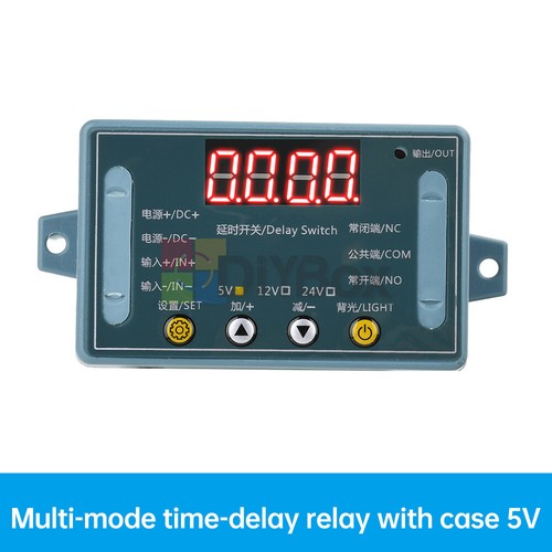 DC 5V 12V 24V 10A Delay Time Relay Module Programmable LED Timer Control Switch - Picture 14 of 16