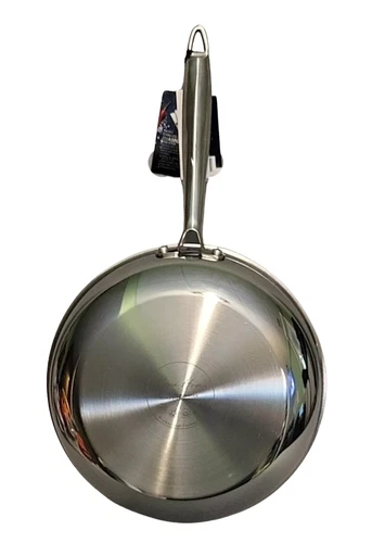Lexi Home Hybrid Diamond Tri-ply Stainless Steel Frying Pan - Thumbnail 4