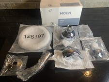 MOEN 82604 Adler Trim Kit 4-Spray Shower Faucet Chrome W/HARDWARE NO VALVE