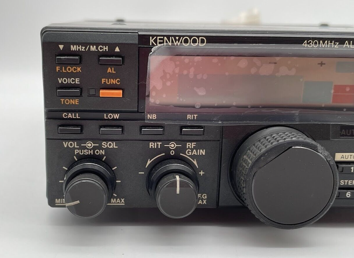 名機】KENWOOD TR-851D 430MHzオールモード無線機中古動作品 TR
