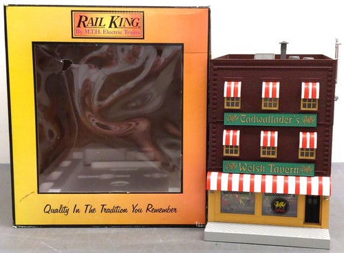 MTH 30-90194 O Cadwalladers taberna galesa edificio de 3 pisos EX/caja | Condition: Used