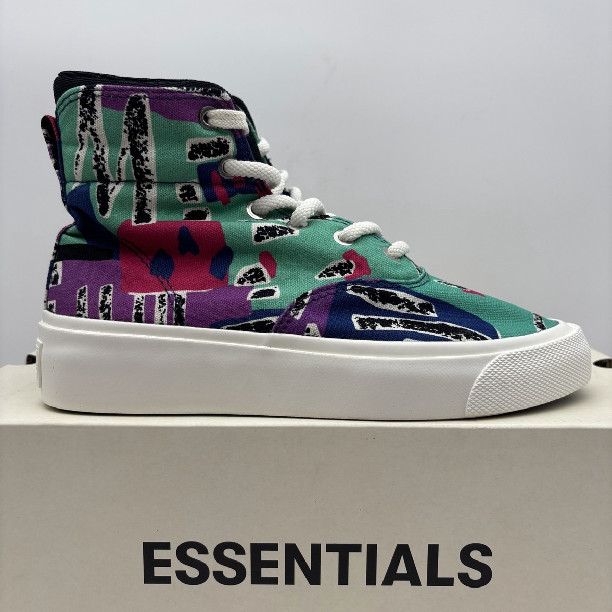 Converse Skid Grip Hi Fear Of God Essentials Multicolor Shoes US 5