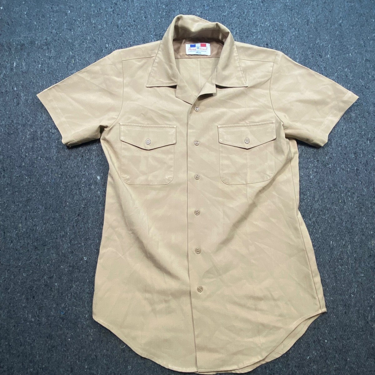 flying cross dress shirt Deluxe Tropical Men's Short Sleeve Shirt