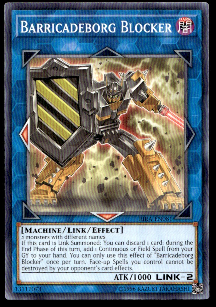 Barricadeborg Blocker - RIRA-EN081 - YuGiOh