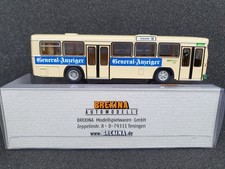 BREKINA 59150 Büssing BS 110 V Wuppertaler Stadtwerke WSW mobil Rietze Citaro DB