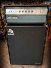 AMPEG V-4 B HEA & AMPEG HERITAGE SVT 410 HLF CAB Bass rig
