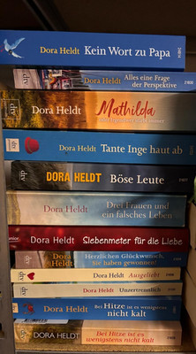 12 X DORA HELDT KONVOLUT SAMMLUNG SIEHE BILD