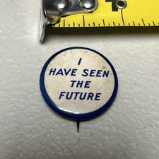 Vintage 1940 General Motors I Have Seen the Future NYC Worlds Fair Pin