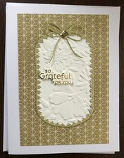 Handmade Greeting Card - So Grateful for you Card, Any Occasion Card