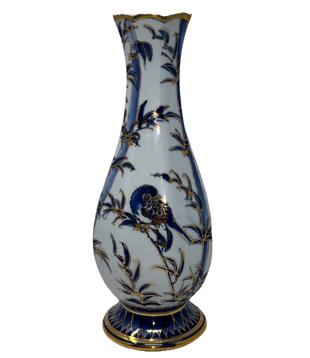 陶瓷蓝色1850-1899 年日本花瓶| eBay