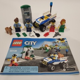 Lego City 60136 Police Starter Set 100% Complete w/Instructions Cops RETIRED
