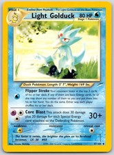 Light Golduck 47105 2002 Neo Destiny Uncommon Pokemon Unlimited Lp