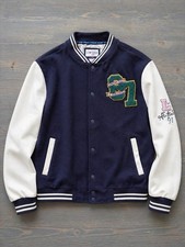 Limited Too Girls Relaxed Fit Snap Closure Varsity Jacket XL 16/18