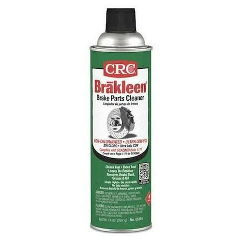 12 Pcs CRC BRAKLEEN Brake Parts Cleaner Non-Chlorinated Aerosol Spray Can 20 oz