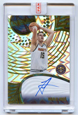 NIKOLA JOKIC 2023 PANINI REVOLUTION DENVER NUGGETS FRACTAL AUTO AUTOGRAPH /50
