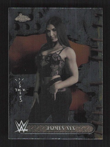 Jazmyn Nyx 2025 Topps Chrome WWE x Cactus Jack #91