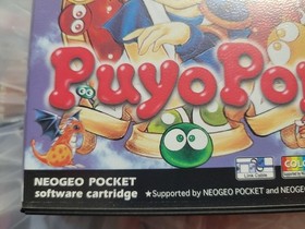 Puyo Pop (Puyo Puyo 2) (1999, Sega) Open Box Neo Geo Pocket European Import