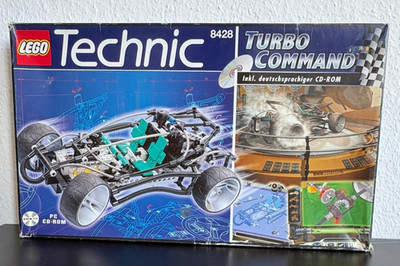 LEGO TECHNIC: Turbo Command Prototyp Full-Set mit Cd-Rom (8428) NEUWERTIG