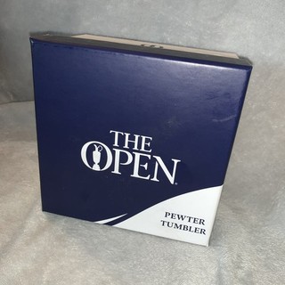 St. Andrews The Old Course Open Golf Championship English Pewter Glass Boxed