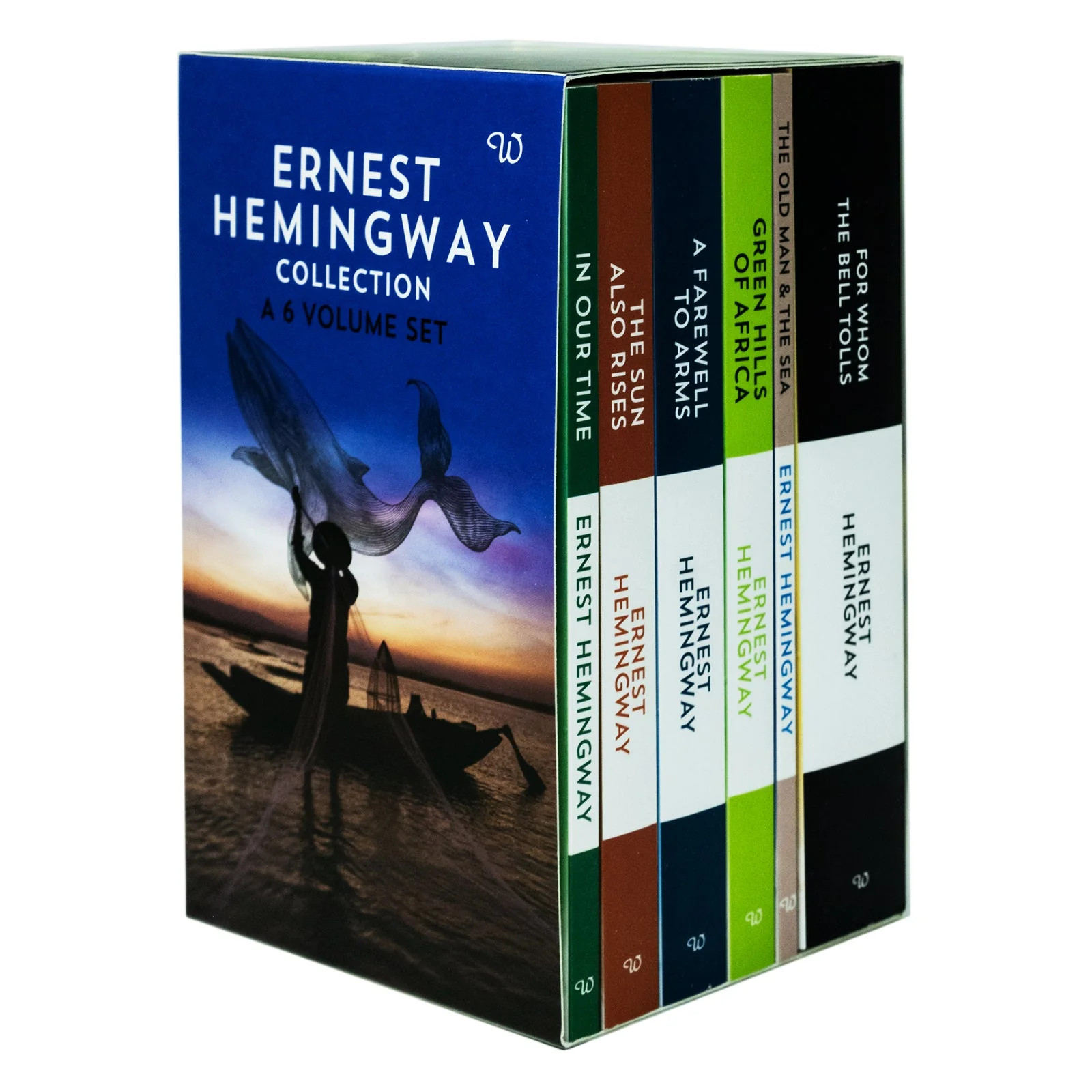 Ernest Hemingway Collection 6 Books Set For Whom The Bell Tolls, The Old Man - Image 8