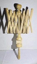 Yarn Winder Wooden Umbrella Swift for Knitting  Crochet Table Mounted