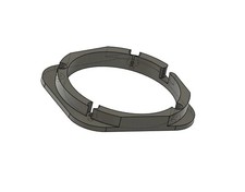 Pair of Speaker Adapter Brackets, Rear 6.5 in for 3rd Gen Toyota 4Runner