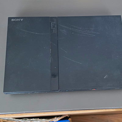 Sony PlayStation 2 Konsole schwarz inkl. DualShock 2 Controller + Netzteil