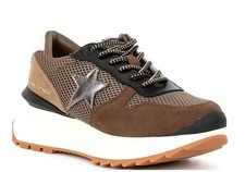 Vintage Havana Major 31 Brown Pewter Star Sneakers Women's Size 5.5 NEW